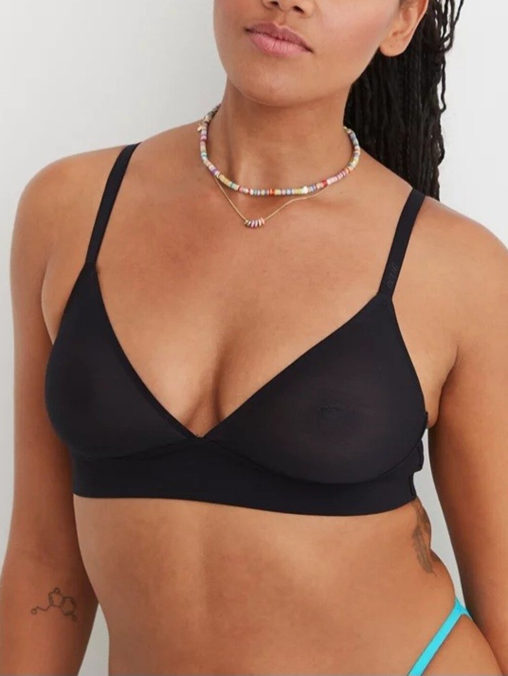 AERIE SMOOTHEZ❣️ Mesh Bralette SIZE S